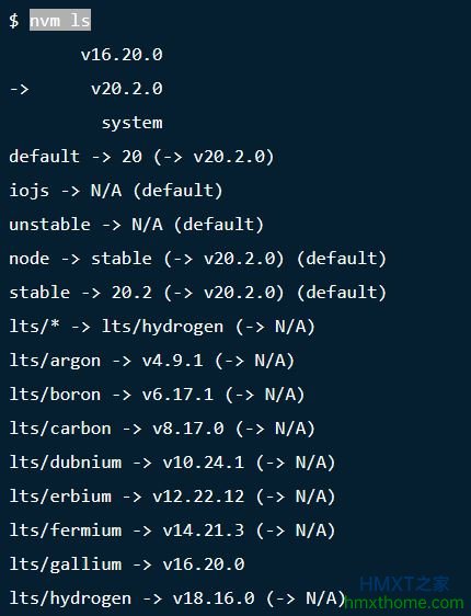 在Rocky 8/AlmaLinux 8上安装和使用Node.js 20 LTS