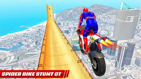 超级英雄公路骑士免费苹果版：非常酷炫的赛车游戏，任务丰富！